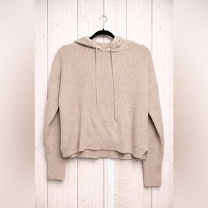 Garage Pink Knit Hoodie